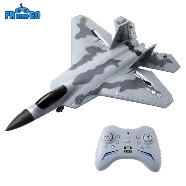 FX922 RC Aircraft 2.4G 2CH/4CH Radio-controlled Aircraft F-22 Raptor EPP Foam Glider Plane Toys