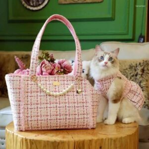 Dog Carrier Shoulder Bags For Small Dogs Pet Items Outdoor Portable Puppy Handbag Accessories Yorkshire Chihuahua Cat