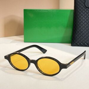 Vintage Occhiali da sole Classic Oval Sunglasses 2680U Women Men New Populaire Personalized Yellow Lenses Eyewear Designers Narrow Frame Outdoor Sunglasses