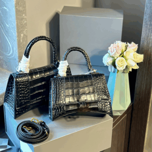 10A High Quality Hourglass Bag Luxury Womens Designer Bag Handbags Crocodile Leather Crossbody Bags Crescent Bag Slung Handbag Shopping Bag Shoulder Tote Bags