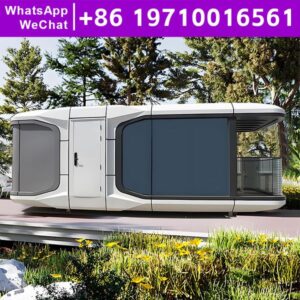 Low Cost Capsules House Modular Home Eco-Friendliness Leak Proof High Quality Expandable Prefabricated Houses Wind Resistance
