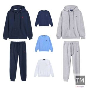 Mens Hoodies Men Clothing Polo Tracksuit Pullover Cotton Horse Long Sleeve Casual Zip Up Hoodie Sweatshirt Designer Sweatsuit Set