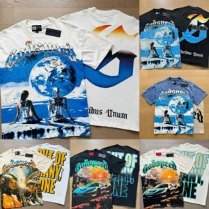 godspeed 2025 new tss designer Hoodie set Mens and Womens T-shirt shorts Sweatshirts hoodie top and pants set hoodie High Quality Cotton Red Green Graffiti B2