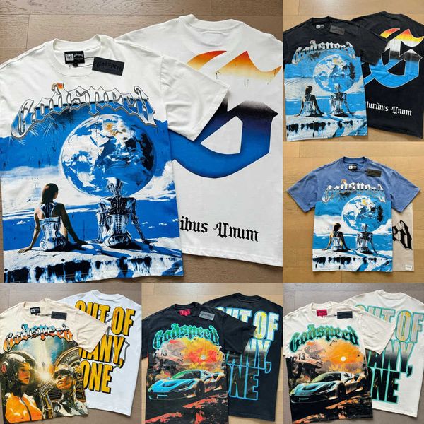 godspeed 2025 new tss designer Hoodie set Mens and Womens T-shirt shorts Sweatshirts hoodie top and pants set hoodie High Quality Cotton Red Green Graffiti B2