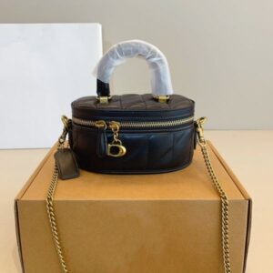 Woman Designer Makeup Bag crossbody cosmetic bag make up chain bags mini toiletry handbag Leather TOP