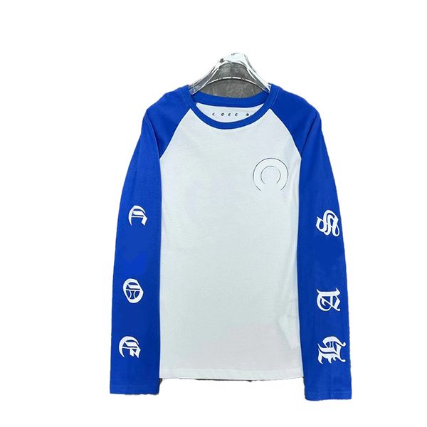 ch hoodie mens designer t shirts Men Women Letter Printed Tshirts Fashion Spring Summer Long Sleeve Tops Hot Sale Styles Breathable T-Shirts c68 asian size s-xl