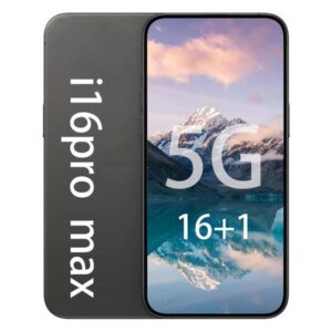 i16 Pro Max 5G smartphone 16GB RAM 1TB 7.3in i15 Smartphone Face Unlock Tag High-end custom GPS Octa Core Android phone High profile