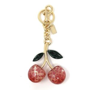 designers Key Rings Cherries Keychain Bag Charm Decoration Accessory Pink Green High Quality Luxury Design Keychains Keyring 03