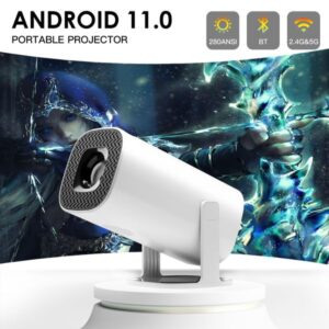 p30 smart mini android 11 wifi6 support 4k 1080p bt5 0 1280720p home cinema portable projector