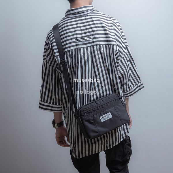 New American street trend shoulder bag men's crossbody bag riding bag casual Oxford cloth small backpack trend