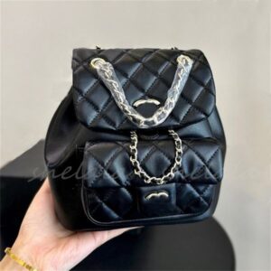 Woman Backpack Shoulder Bags Designer Back Pack Mini School Chain Bag Leather Handbag 4 colors