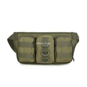 Triple waist pack fashion leisure sports outdoor bag kettle bag running carry-on bag camouflage bag