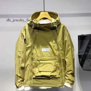 Spring Autumn Mens Jacket Fashion Double Zip Hooded Outdoor Jacket Black Coat Pocket Sportswear 240920 7b6