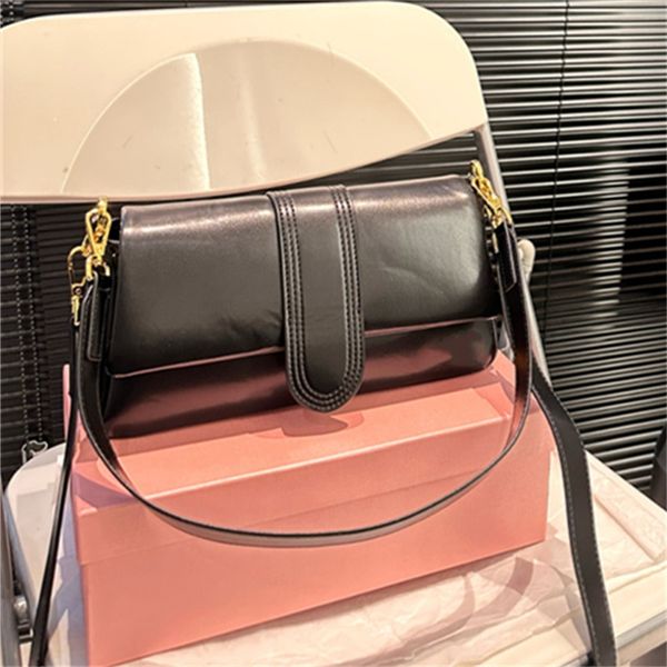 Woman Handbag Shoulder Bags Designer Crossbody Bag Small Baguette Lady Leather Purses Letter Multi Colors TOP