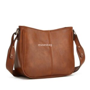 High quality street fashion bag new trendy spring fashion niche design one shoulder women's bag crossbody versatile retro bucket bag