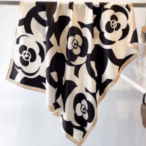 38style 90X90 Simple Designer Print Scarf Headband for Women Fashion Handle Bag Scarves Shoulder Tote Lage Ribbon Head Wrap