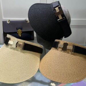 Designer Sun Visor Womens Visors Empty Top Caps Mens Straw Hats Fashion Casquette Summer Beach Hats Womans Visors Luxurys Cap