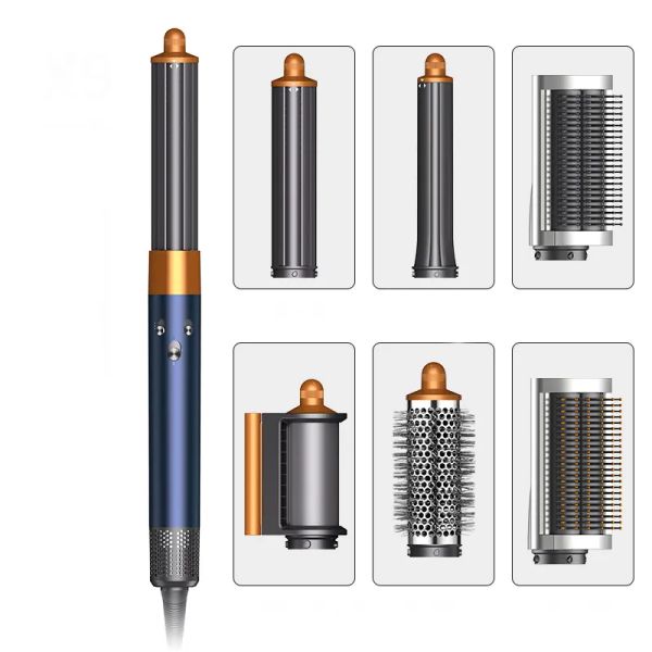 Curling Iron Hair Curler Multi Function Electric for Women Professional Hair Curlers Curling Iron Adjustable Temperature Hair Dryer Tool Safety Travel Home