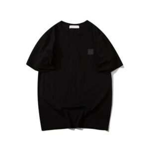 Mens T Shirts Striped Pattern Designer Tshirts Embroidery Budge Unisex Shorts Sleeves High Quality Tops Tees Asian Size S-3XL