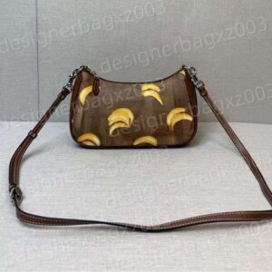 Ashton Bag Designer Cherry Bag New Underarm Bag Fruit Crossbody European American Retro Single Shoulder Handheld Versatile Fashion Original Quality Mcmbackpack