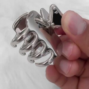 Hair Clips Barrettes Designer Metal Triangle Metal Hair Clips Shark Clip Headdress Barrettes High Quality Gift Hair Jewelry