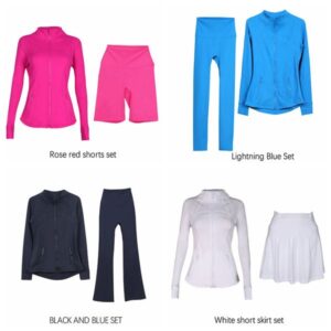 Workout set Yoga sets Jacket Define Align High Waist Sports Suit close High waist Pants leggings flared pants Long Sleeve Running speed up Training Gym clothes