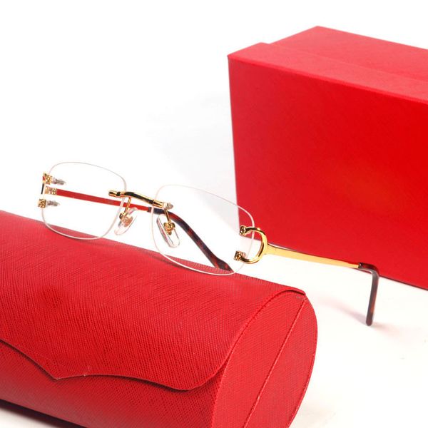 Fashion carti luxury Cool sunglasses Designer cr7 eyewear womens ovel mens metal rectangular glasses frame driving uv400