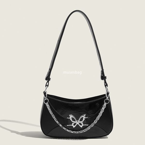 Designer women's bag niche fashion high-quality single shoulder underarm bag women's summer silver mini crossbody bag