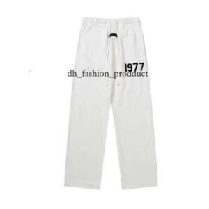 essentialass sweatpants designer streetwear mens womens pants classic 1977 letter print loose Drawstring oversize high street Joggers hip essentai trousers 1fe