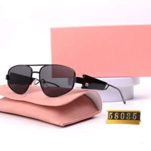 Designer Sunglasses Cat Eyes Oval Sunglasses Women Small Frame Trendy Mens Gifts Beach Sunshade and UV Protection Glasses with 6 Colors