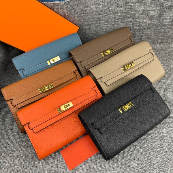 Card Holder Luxury Designer Bag Top Hand Bag Zipper Pocket High Quality Leather With Strap Flap For Women Small Clutch Bag Silver Designer Handbags Designer Wallet