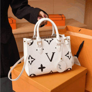 2025 Top designer sheepskin fashion classic printed shoulder bag women's daily commuting travel handbag