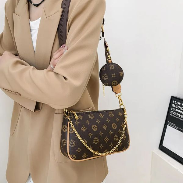 Designer Bag Free Shipping 2025 Fashion Casual Light Luxury High-end Texture Printed Handbag Crossbody Bag for Women