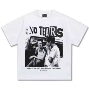 American Vintage Thick Cotton Men's Short Sleeve Base Layer Cross-Border Summer Solid Color New Hip-Hop T-Shirt