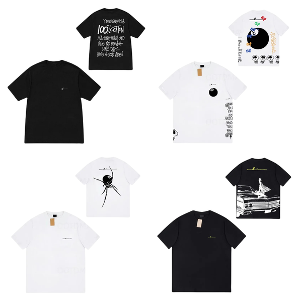 SST3655 Unisex Designer Tee - Comfortable Cotton Shirt for Men & Women