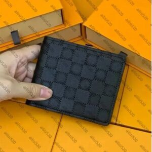 2023 Top High quality designers wallets cardholder plaid luxurys mens wallet designers women wallet high-end Purse