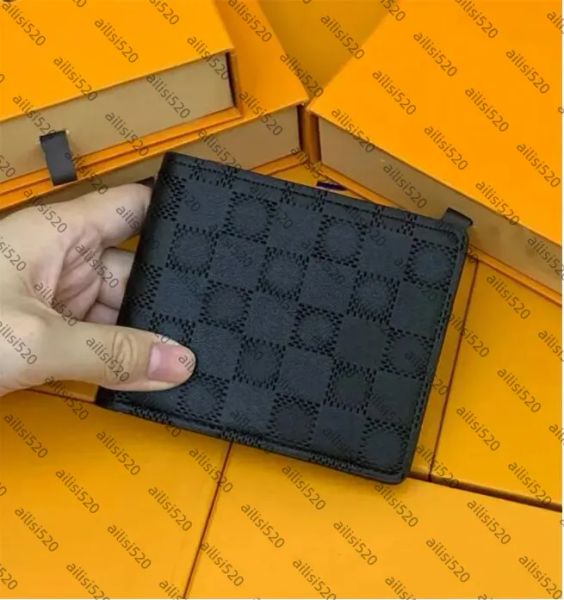 2023 Top High quality designers wallets cardholder plaid luxurys mens wallet designers women wallet high-end Purse