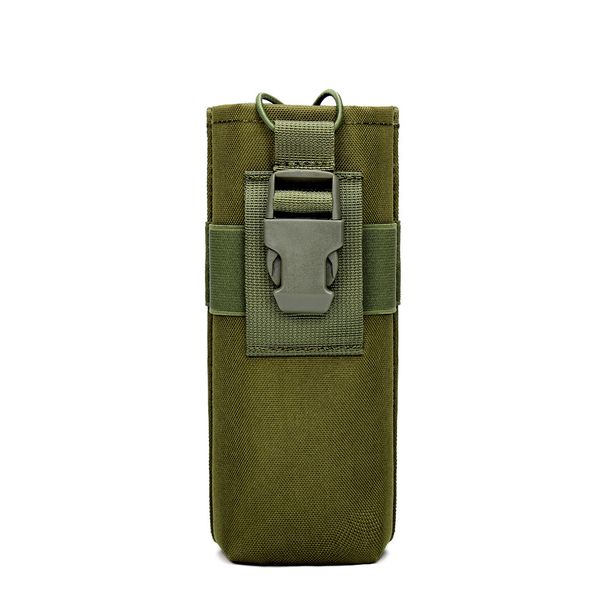 New tactical simulation cs equipment walkie-talkie bag umbrella water bottle storage Army camouflage small hanging bag wholesale