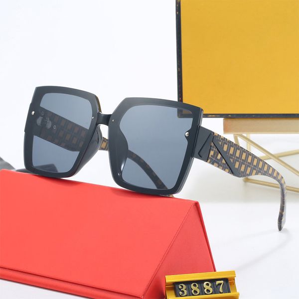 Oversized Designer Sunglasses Polarized Sunglasses for Women Men Fashion Sunglass Womens Glasses Goggle Adumbral 4 Color Option Eyeglasses