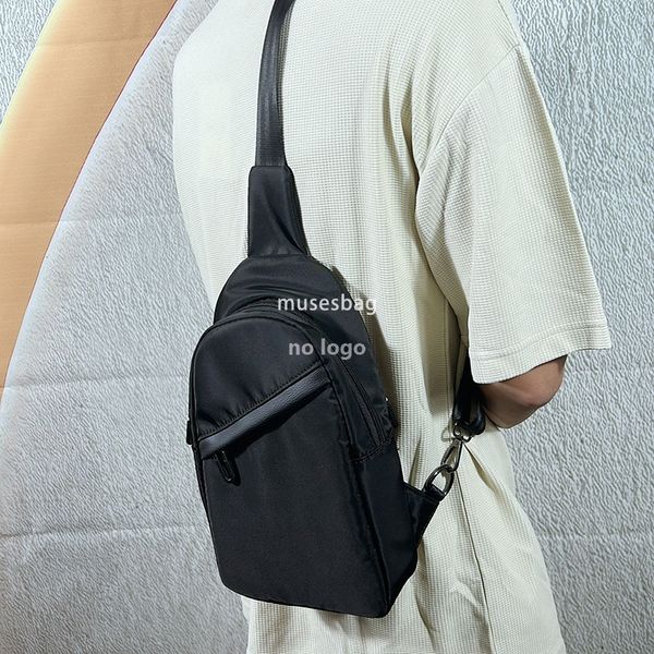 Cross-border new manufacturers men's chest bag crossbody bag shoulder bag men's waterproof canvas Oxford woven men's bag oblique shoulder bag