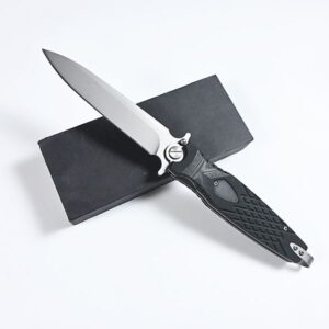 Pocket Knife, EDC Folding Pocket Knife with Clip, G10 Handle, Compact Cool Knives for Men Every Day Carry, Outdoor Activities