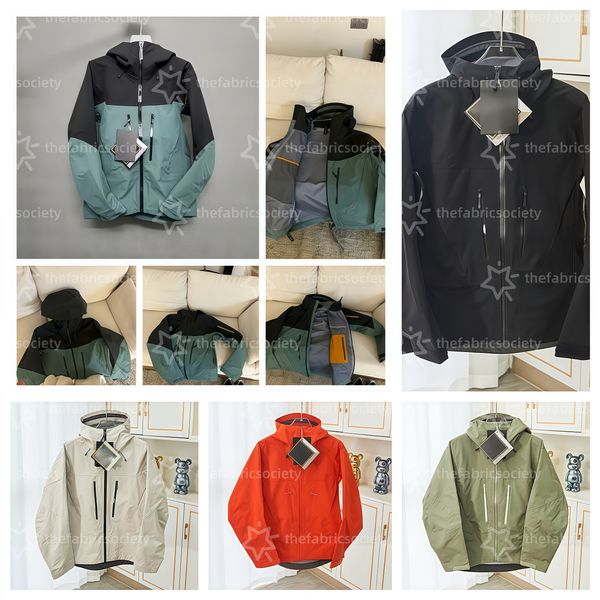 Mens Designer jackets arctertx jacket Lightweight Windbreaker Hard Shell Arcs Jackets Waterproof Outdoor Sports Versatile Couple Fashion Travel Hiking Climb e1