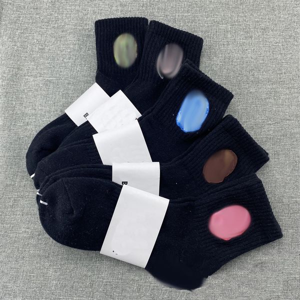 mens socks designer socks embroidered towel bottom sports high socks skateboard socks