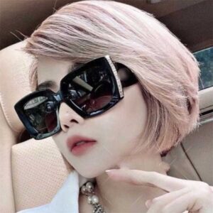 Designer Fashion luxury cool sunglasses Super high quality Sunglasses Women's net red wind same fashion plate personality large box trend ch5435 with logo