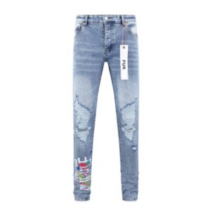 new slim jeans designer jeans men's skinny jeans Street wear pants outfits drip hot sell A07