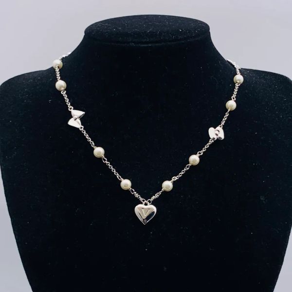 Designer Necklace Women Choker Pearl Pendant Women Gold Plated High Quality Party Wedding Jewelry Gift