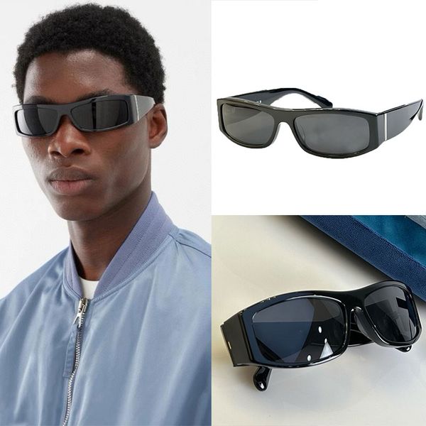 Italian designer classic rectangular sunglasses gg1942 famous Mens designer acetate fiber frame glasses polarized lenses Mens retro casual widened style glasses