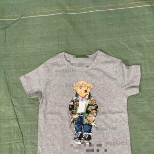 Boys Girls Designer Kids Fashion T-shirts Boy Girl Summer Caual Letter Printed Tops Baby Child T Shirts Stylish Trendy Tshirts Size 100-150 DPD2505155