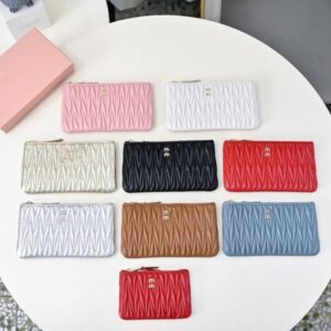 Designer Wallet Women Card Holder Card Case High Quality Genuine Leather Sheepskin Short Interior Compartment Cardholder Wallets Designers Woman Coin Purse