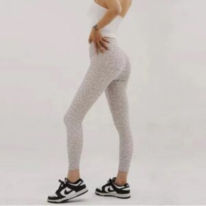 Yoga Pants Women's Spotted High Waist and Hip Lift Pants Women's Fitness Sports Tights
